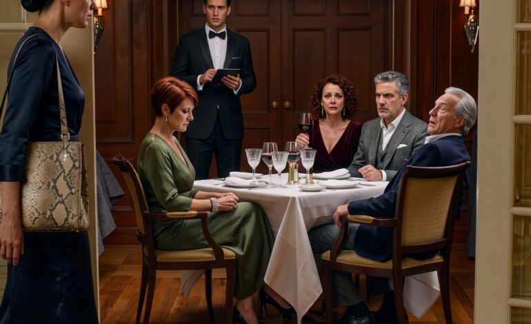 My Parents Had Already Finished Their Anniversary Meal When I Arrived. Mom Smiled, “Oh? You’re Late. Cover The Bill, Will You?” My Sister Laughed, “Still As Oblivious As Ever.” I Called The Manager, And Suddenly Their Expressions Changed…