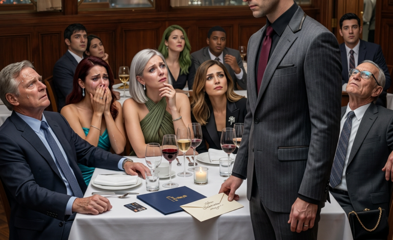 Můj vlastní otec řekl: „Přáli bychom si, abyste se nikdy nenarodili.“ Podíval jsem se mu do očí a odpověděl: „Přání splněno. Žijte své životy, jako by váš syn Chris nikdy neexistoval.“ Celá restaurace ztichla.