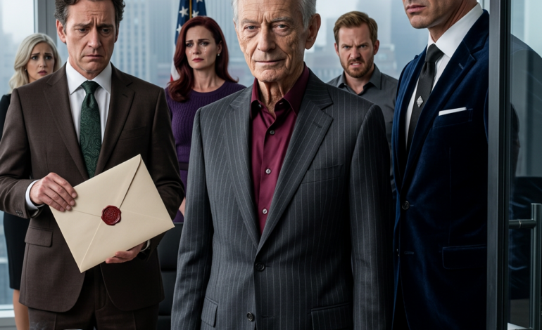 Můj syn řekl, že ze závěti v hodnotě 178 milionů dolarů nic nedostanu… Dokud to právník neodhalil