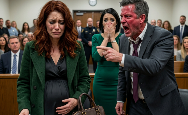 I came home pregnant and found my husband alone in my room with his mistress. Instead of shame, he screamed that I had no right to stay there with my “big belly” and threw me out. I collapsed in pain, but in court, the truth destroyed everything he had.