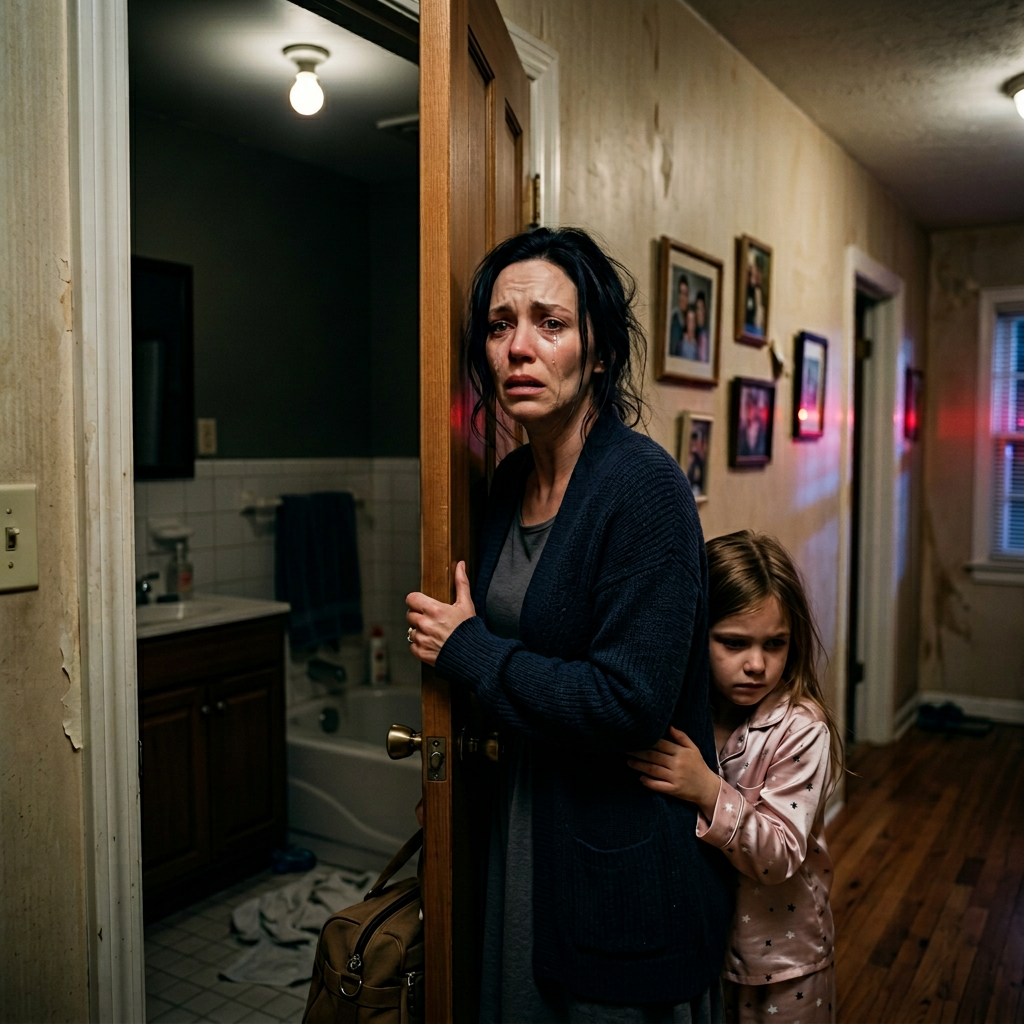 My 5-year-old daughter used to bathe with my husband, and they were always in there for over an hour. One day, I asked her, “What are you doing in there?” She lowered her head, tears filling her eyes, but said nothing. The next day, I quietly peeked into the bathroom—and the moment I saw what was happening, I ran straight to the police.