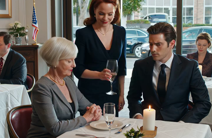 “We don’t serve extra food,” my daughter-in-law Marlene said, sliding a glass of water toward me while her whole family ate lobster. My son added, “You should know your place, Mom.” I just smiled and said, “Noted.”