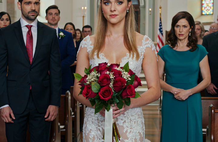 Moje matka se noc před svatbou s mým snoubencem dotkla svých slov – a přesto jsem mlčky šla uličkou. Ale když se pastor zeptal, jestli jsem ho brala „v dobrém i zlém“, vzala jsem si mikrofon, otočila se ke všem a řekla jednu větu, která ztichla celý kostel…