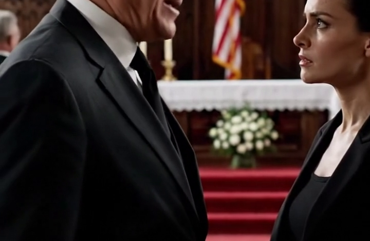 V deváté třídě jsem otěhotněla a otec mě vyhodil, jen aby si zachránil tvář v malém městě plném šeptání po kostele – o 17 let později, na pohřbu mé matky, ke mně přišel s tím samolibým pohledem a zeptal se, jestli jsem se konečně „poučila“. Jen jsem se na něj klidně podívala, ustoupila o krok stranou a představila muže stojícího vedle mě