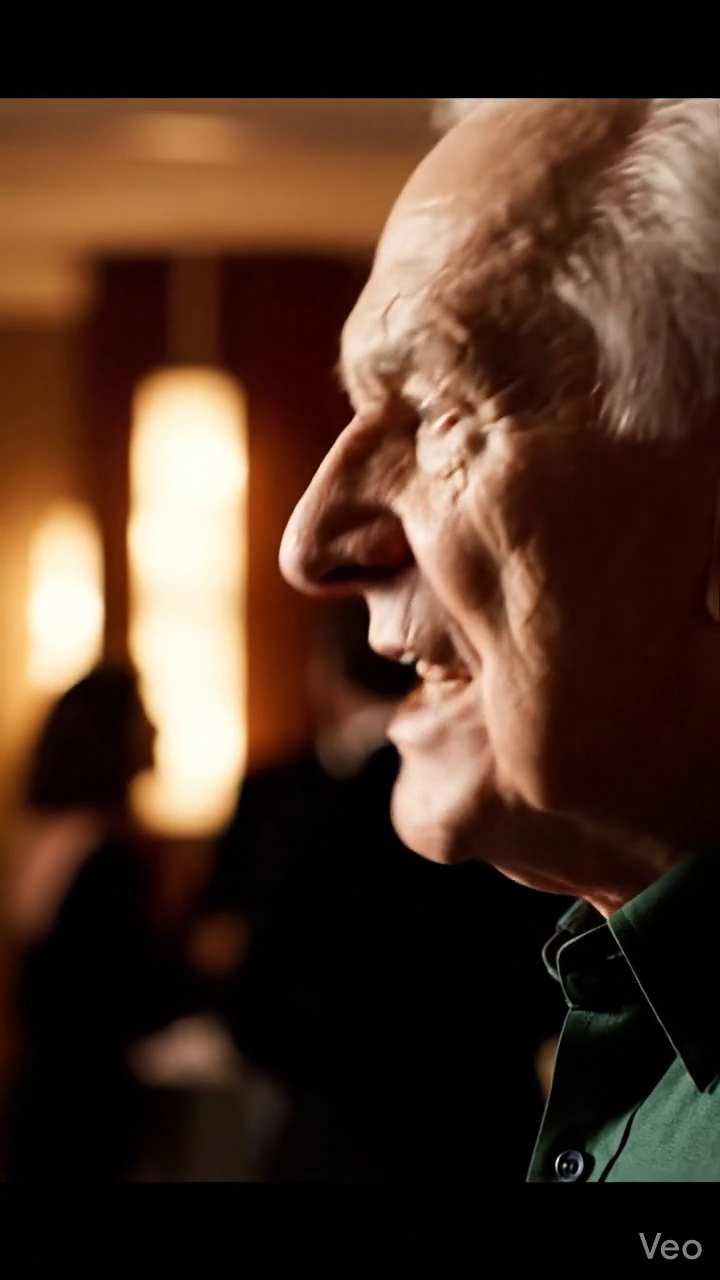 At my son’s first wedding anniversary party at a private club in downtown Atlanta, his father-in-law grabbed my elbow, steered me toward the service tables, and said under his breath, “Old man, go sit over there.” I didn’t argue a word—until a man at the far end of the room suddenly stood up, looked straight at me, and the whole party started changing color.