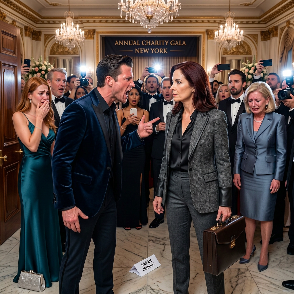 Everyone thought I was just another guest when the boss’s son took my VIP seat for his girlfriend and tossed my name card to the floor. Cameras flashed, phones recorded, and I didn’t raise my voice. I simply told him he had just cost his mother $1.3 billion.