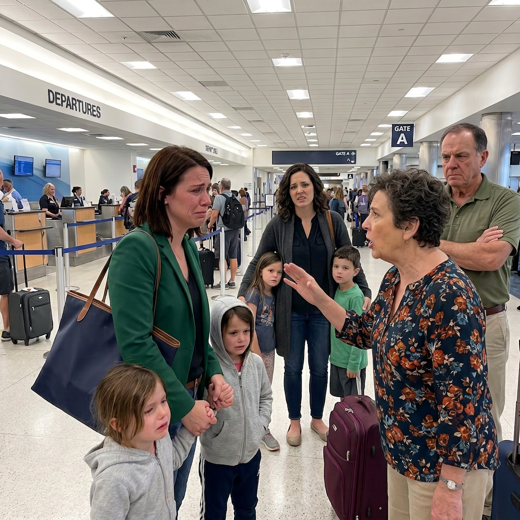 “Parents arranged a family trip. ‘Adults only,’ they said, so I left my two children at home. At the airport, my sister arrived with her three children. ‘We just love them more, you won’t notice they are there,’ Mom said. So I cut off all contact with them and ended their support…”
