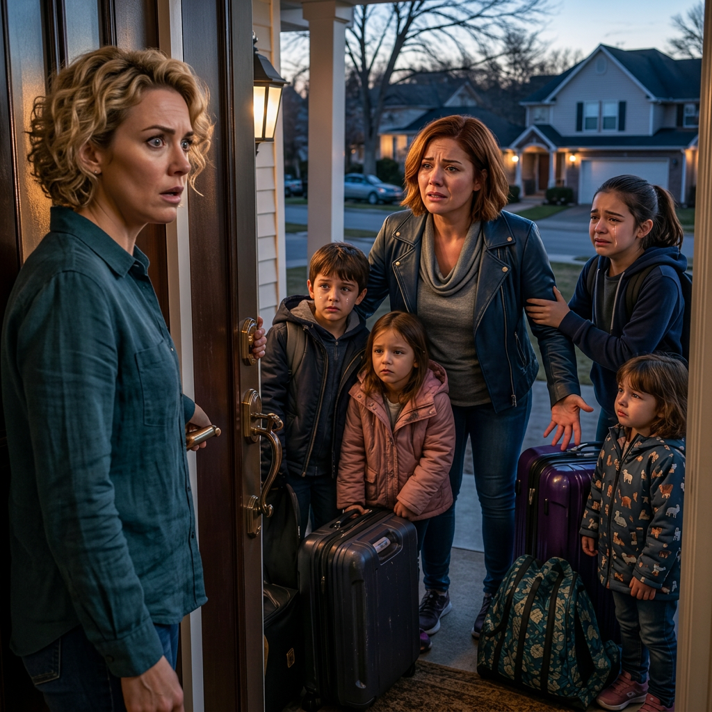 My Stepsister Brought Four Kids and Suitcases to My Door and Said, “You Can Move Out—We Need This House More Than You Do,” but the Envelope She Sent After I Refused Changed Everything in Court