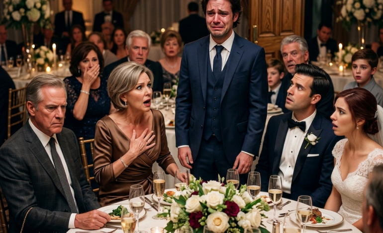 My Family Laughed at Me During My Brother’s Perfect Wedding and Called Me “Used Material” — So I Smiled and Told Them I Was Already Married