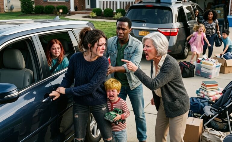My mother-in-law announced that her lazy cousin’s family of six was moving into my house for good right after I lost my job. So I smiled, took my kids, and told her she could serve them herself.