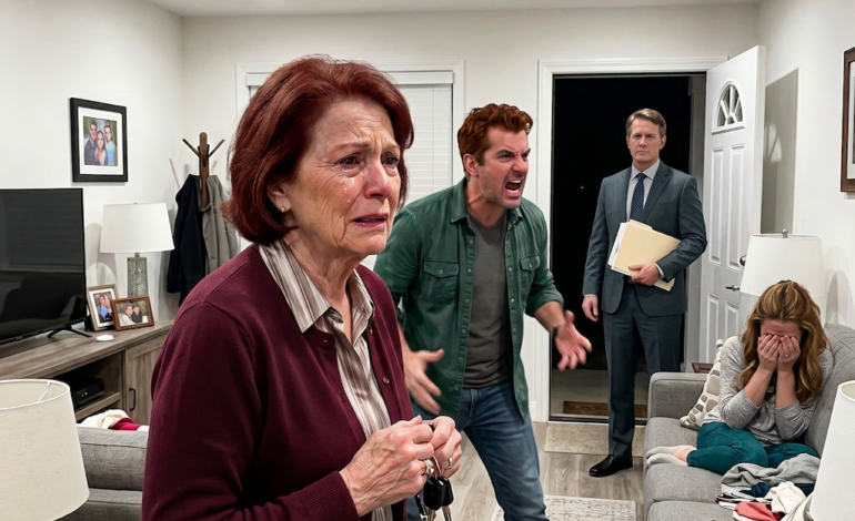 I was in the living room watching TV when my son-in-law walked in, turned it off, and said, “Go to your room, old lady. This is my living room now.” My daughter looked away. I grabbed my keys and left. The next day, a man in a suit rang the doorbell.