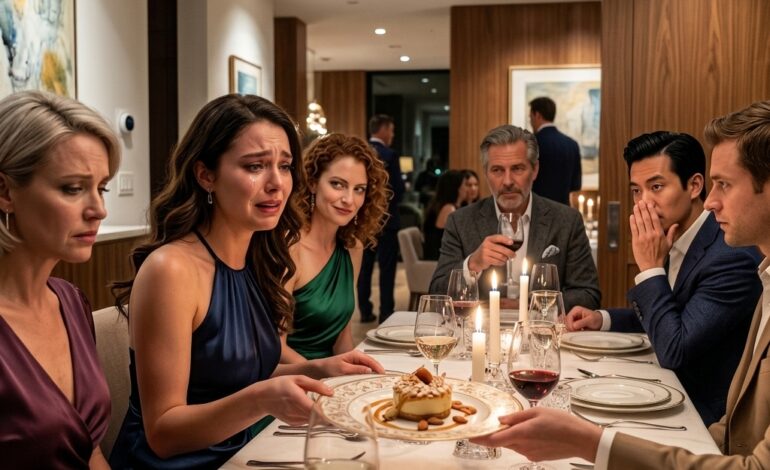 My sister rolled her eyes and said, “She always wants attention,” then served me a dessert she knew I couldn’t eat. What she didn’t notice, the billionaire host had been recording everything for safety.