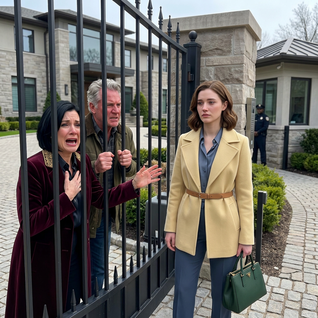 My parents blocked all my cards and kicked me out barefoot with nothing but a wallet in my pocket. They thought I would come back on my knees and beg to return. But a couple of days later, after finding my new address, they froze at the gate.
