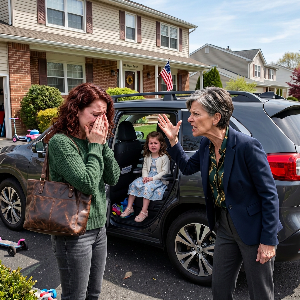 When I showed up at my sister’s family dinner with my 6-year-old daughter, my mother came outside and quietly told me, “You weren’t supposed to come tonight.” So we drove away. But 9 minutes later, my father called in a rage and told me to come back immediately—what he revealed in front of everyone changed the entire night.