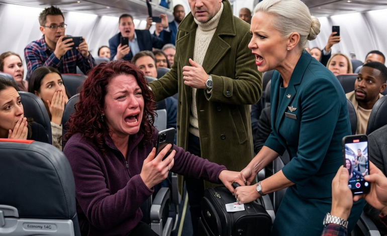 They said the flight was overbooked and offered me $200 to leave. But when the head flight attendant grabbed my suitcase, then I saw the late man beside her dressed in designer, I knew exactly what was happening.