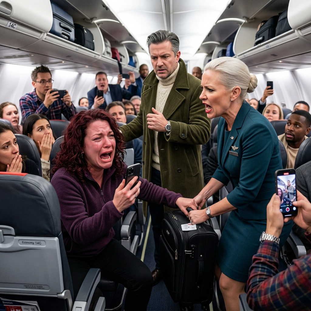They said the flight was overbooked and offered me $200 to leave. But when the head flight attendant grabbed my suitcase, then I saw the late man beside her dressed in designer, I knew exactly what was happening.
