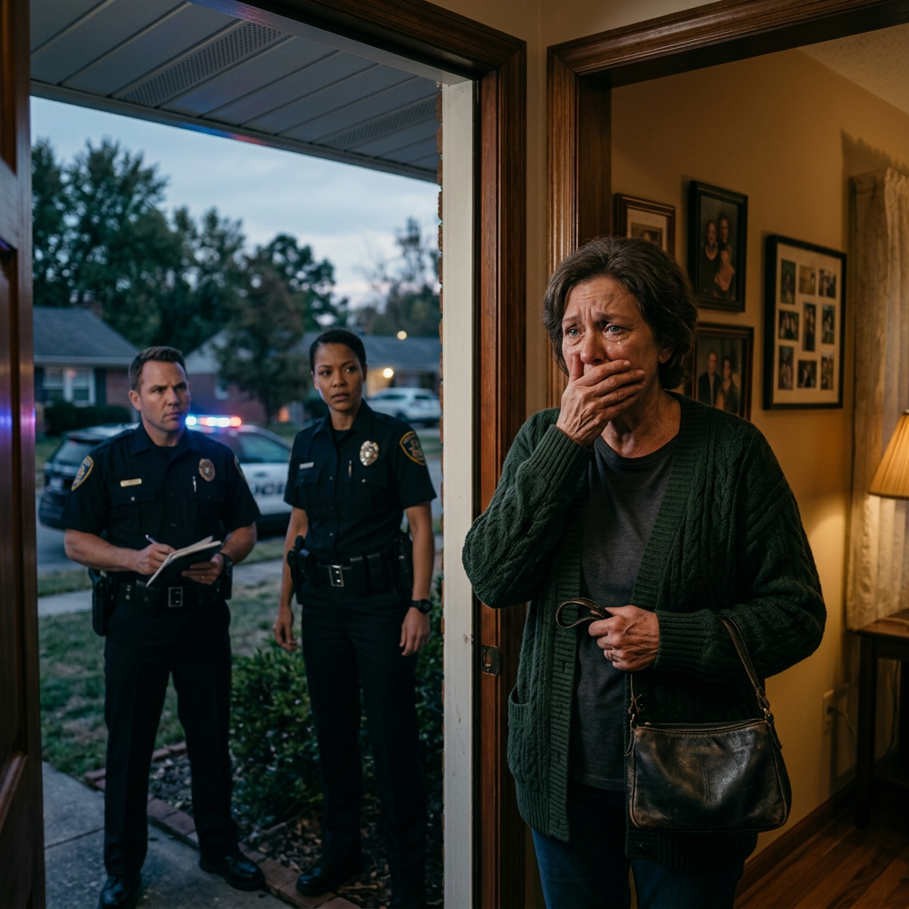 The police suddenly arrived at our house and said, “Your granddaughter has been found in a severely malnourished condition.” I froze and replied, “But my granddaughter died 5 years ago…” The officer looked stunned and said, “What?” The shocking truth is.. – Story