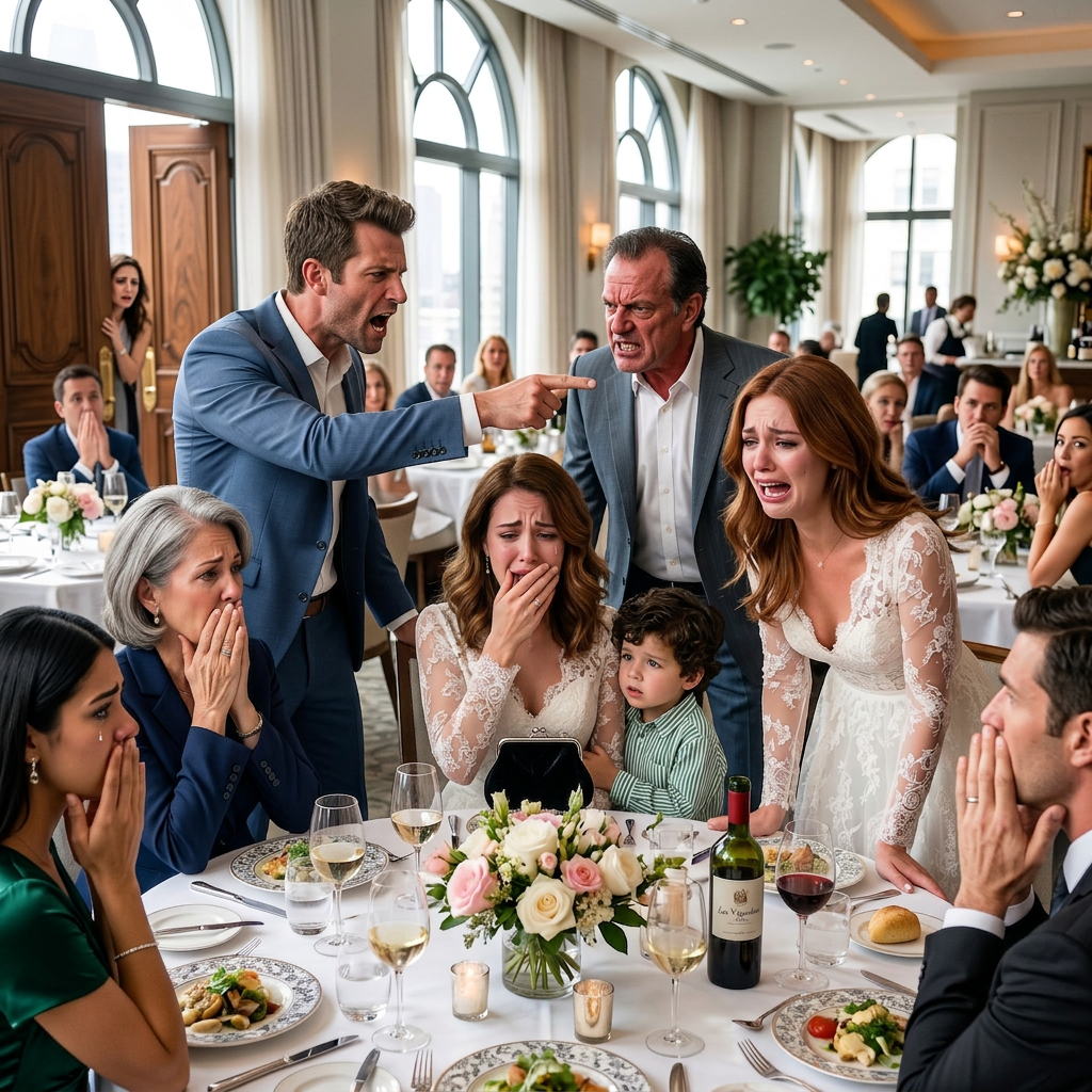 Everyone laughed when my cousin humiliated me at her engagement dinner, calling me the single mother she never wanted to become. My uncle joined in, and my mother chuckled too. But when the groom suddenly stood up and walked toward me, the entire room went silent for a reason no one expected.