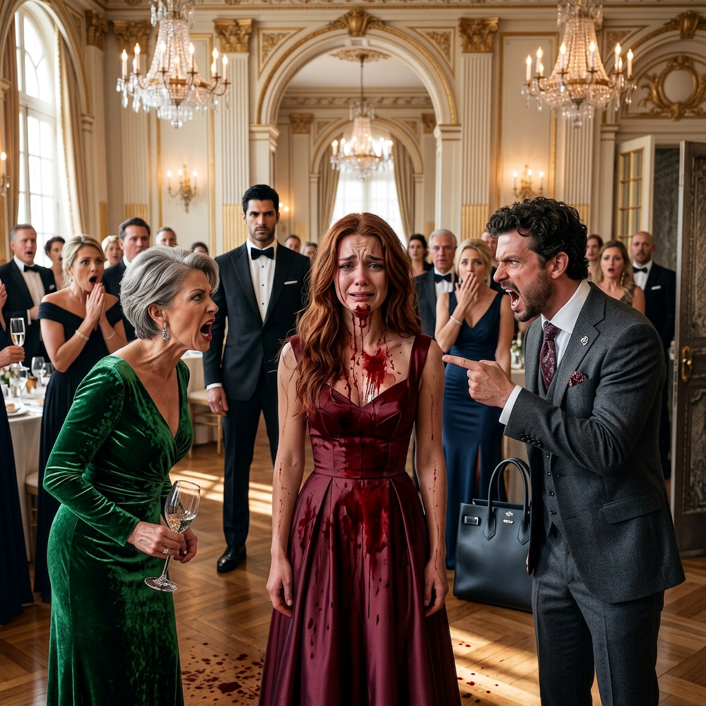 My family thought I came to the gala to embarrass them. My brother screamed that I didn’t belong, my mother threw wine on my face, and everyone laughed. But I only whispered one sentence. Seconds later, the billionaire they all feared entered the ballroom—and revealed the secret none of them expected.