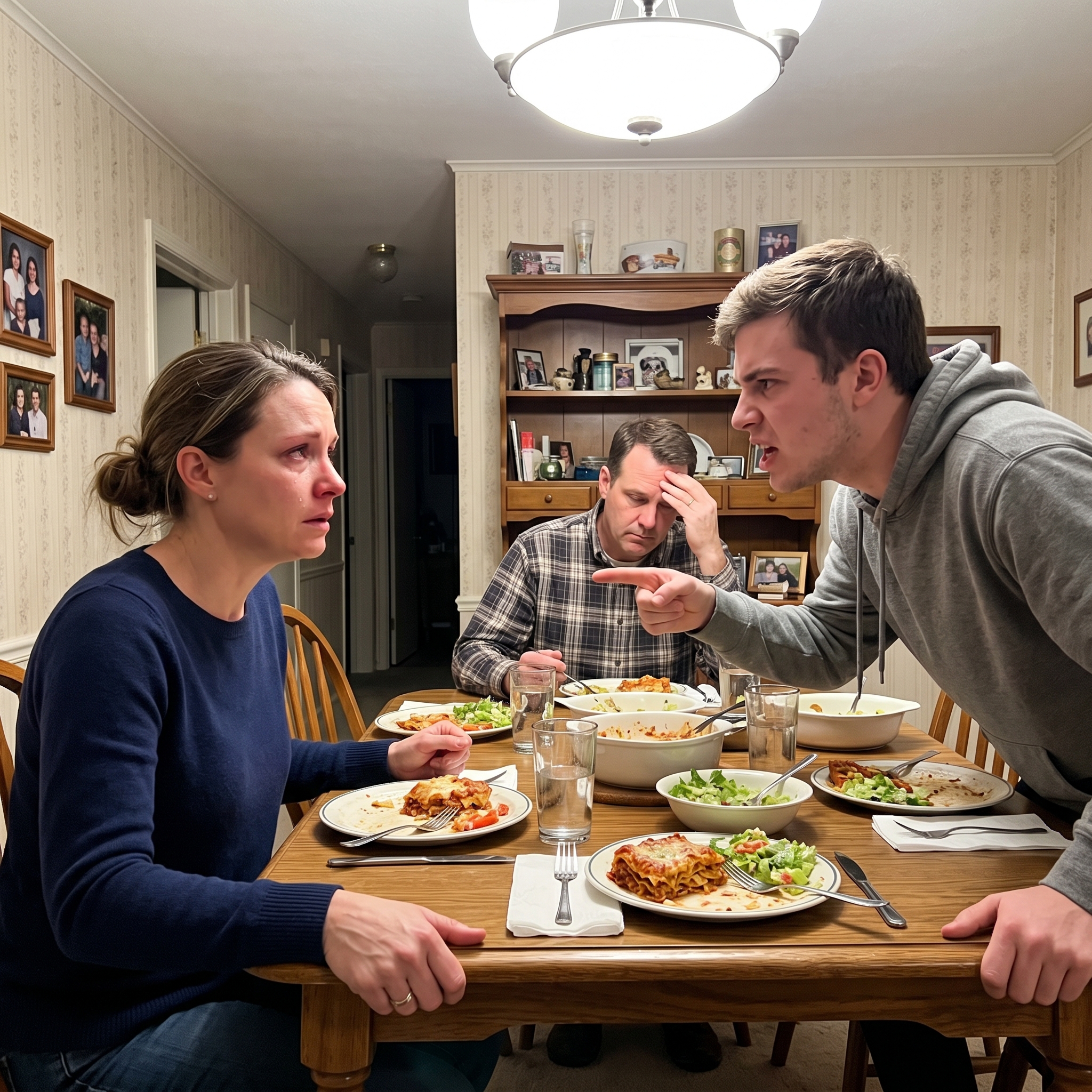 “At dinner, my stepson looked straight at me and said, ‘You’re a loser. But my mom isn’t.’ My husband said nothing. I said nothing. I just sat there and took it. A week later, he had no job, no car, and nowhere left to stay. That night, my husband called me in a panic.”