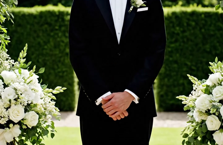 ‘At my son’s luxury wedding, they put me in row 14 right beside the service area. The bride leaned in and whispered, ‘Please… don’t make us look bad today.’ Then a man in a black suit sat next to me and murmured, ‘Let’s pretend we came together.’ When my son looked down and saw us, his face went pale.’ and the cruel part wasn’t the seat… it was how calmly they expected me to accept it.