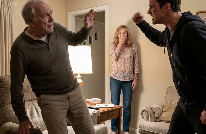 I raised my son alone for twenty years after my wife died, so when he looked me in the eye and said, ‘If you won’t give me the money, then you’re dead to me,’ I thought that was the worst pain a father could feel. I was wrong. Seconds later, his fist was coming straight at my face—and the secret I had hidden for years was about to destroy everything. – True Stories