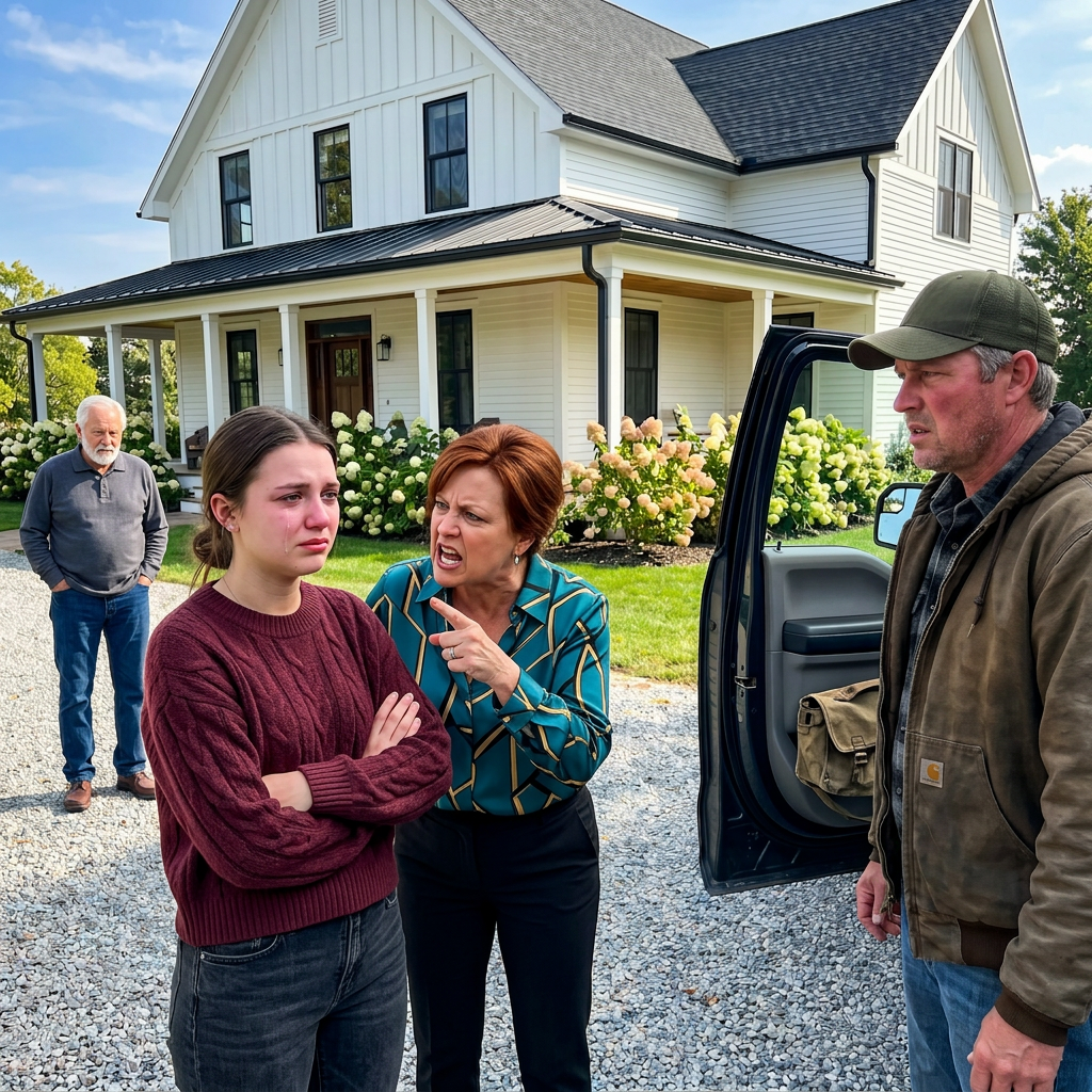 My father gave me a country house and my brother a luxury apartment in New York. When my mother saw what I had built, she said, “You have 72 hours to give this place back to us. Your brother will take over.” When my brother arrived in his pickup truck, his face went dark at what he saw…