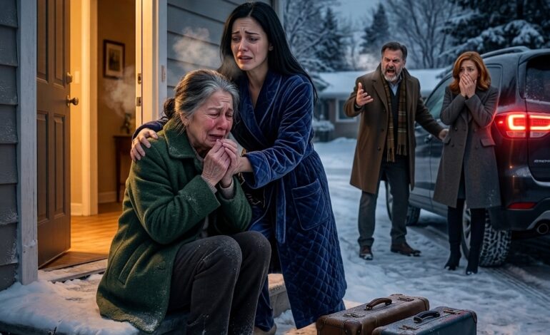 At 5:30 A.M. in -38°F Weather, My Parents Dumped My 78-Year-Old Grandma on My Porch. Two Weeks Later, They Came Pounding on My Door.