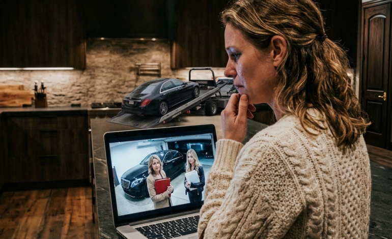 Moje máma prodala můj vysněný Mercedes pro mou sestru – a pak se ozvalo zaklepání