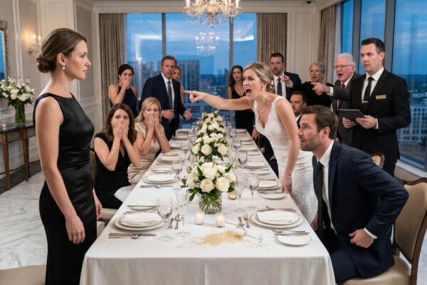 “You can’t afford to stay here,” my sister sneered at the family wedding. “This is a luxury hotel, not a motel.” I quietly checked in at the budget room. The manager approached her table. “Mrs. Anderson, why is the owner’s sister in our smallest room?”