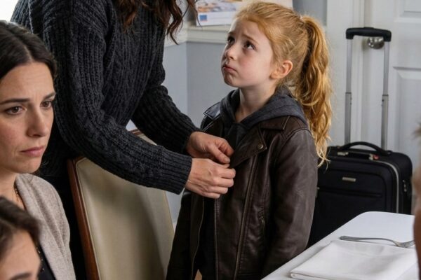 U večeře moje dcera řekla: “Jsem tak nadšená z výletu na pláž!” Moje sestra se ušklíbla a řekla: “Zlato… ten výlet je jen pro skutečnou rodinu.” Všichni se smáli. já ne. Pomohl jsem jí s bundou a odešli jsme. O čtyři dny později resort e-mailem: “Platba odmítnuta.” Moje máma volala 17krát. Odepsal jsem zpět…