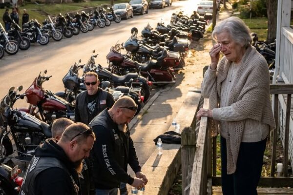 Každé léto potichu vypouštěla studenou vodu pro projíždějící motorkáře, což byl malý akt laskavosti, který nikdo nezpochybňoval. Teprve později lidé odhalili srdcervoucí důvod jejího rituálu – v té době přišla pravda příliš pozdě na to, aby na ni někdo mohl odpovědět.