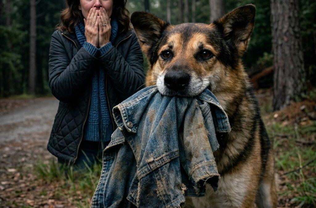 Můj pes mi přinesl bundu Můj manžel zmizel před šesti lety – následoval jsem ho a pravda všechno změnila