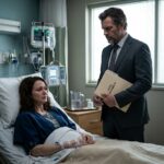 “Jsi vzhůru. Dobře.” — Probudila jsem se z operace rakoviny, abych našla svého manžela, který nade mnou stál s rozvodovými papíry. Co nevěděl, bylo, že jejich podepsání by ho zruinovalo
