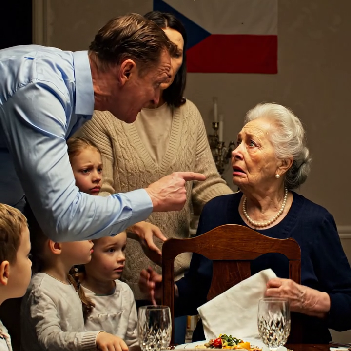 At my son’s dinner table, after I sold my house, moved into his storage room, raised his twins, and watched my $45,000 disappear, he said, ‘Your role is to take care of my kids while I enjoy my life with my wife. If you have a problem, the door is right there.’ I folded my napkin and said, ‘Perfect. I’m leaving — and tonight, your bills lose the woman holding them up.’