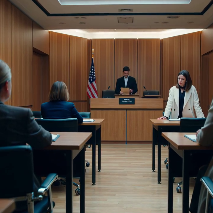 my wealthy sister walked into a US courtroom acting like my grandfather’s estate already belonged to her, but when the man in the plain black suit walked in with a folder for the judge, the whole room shifted and I watched her confidence start to crack