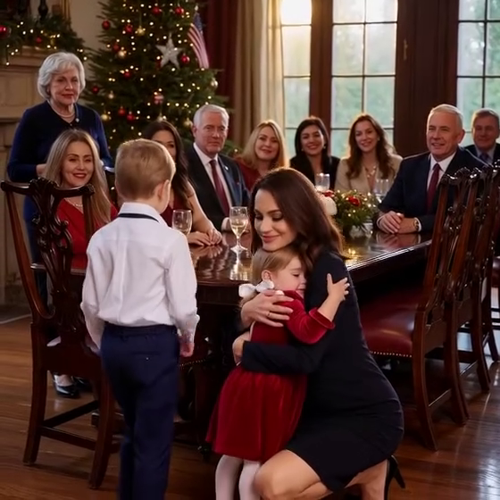 At The Christmas Party, My 4-Year-Old Daughter Mistakenly Spilled Water On The Floor…… – Viralstory Travel2days