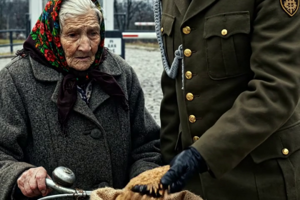 Každý den se na hranici objevila starší žena na starém kole a v košíku nesla pytel písku – pohraničníci dlouho nechápali, proč potřebuje tolik písku, až jednoho dne odhalili nečekané tajemství