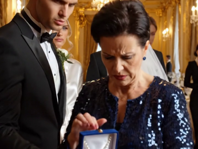 Evelyn přišla požehnat své dceři rodinnými perlami… ale Grace zablokovala dveře svatebního pokoje a zašeptala: ‚Mami, promiň. Nemůžeš zůstat.‘ Taneční sál country klubu za ní zářil květinami, svíčkami a hudbou – to vše zaplatila Evelyn – a matka ženicha se usmála, aniž by věděla, že Evelynino jméno je stále spojeno s jedinou věcí, která udržuje tu dokonalou svatbu při životě.